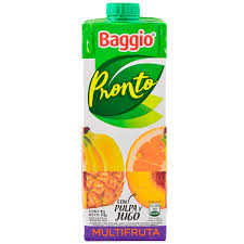 BEBIDAS JUGO BAGGIO 1L MULTIFRUTA  (comprando 3 o más precio mayorista)